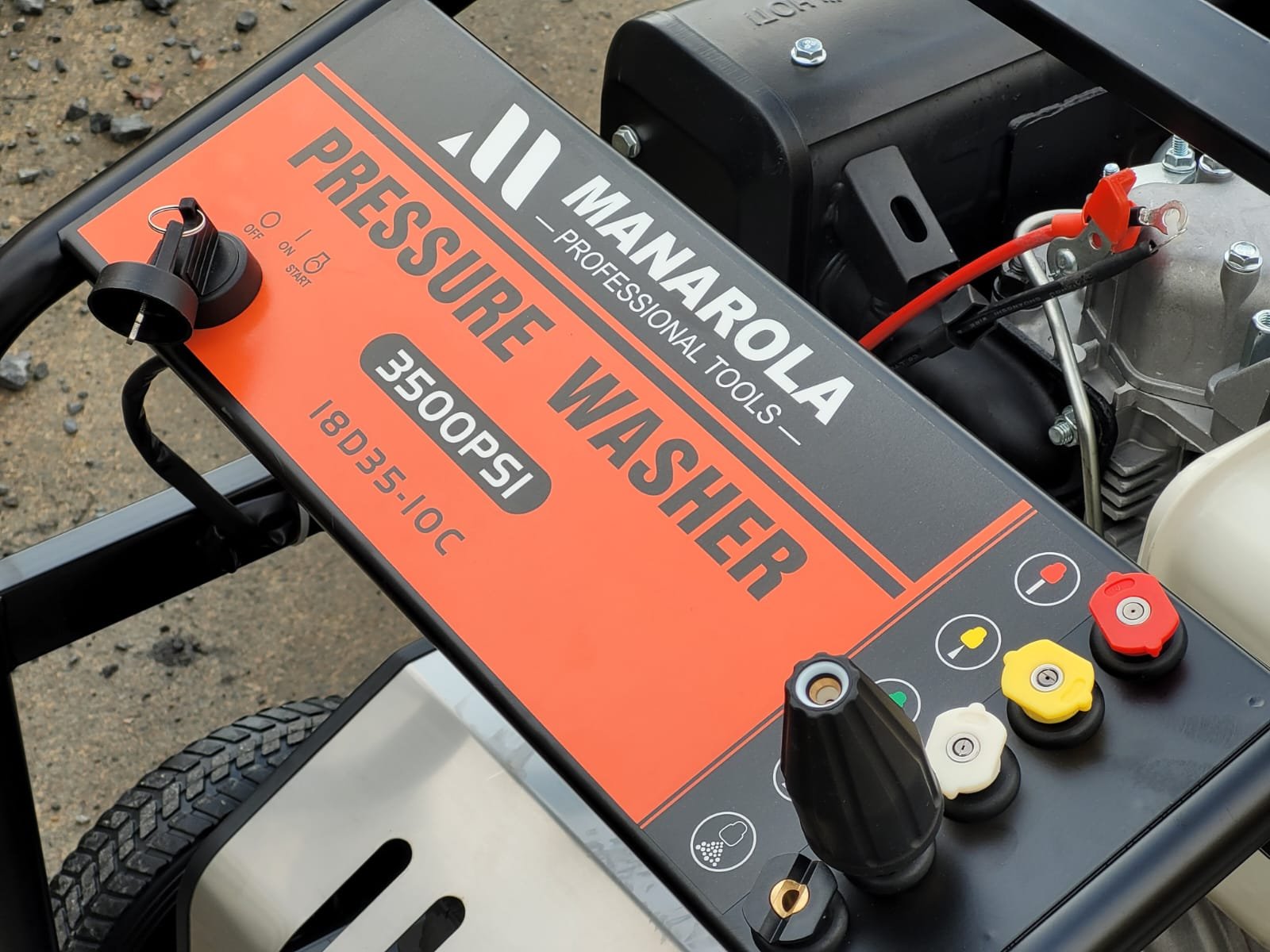 Manarola 10HP High Power Diesel Power Washer - Image 5