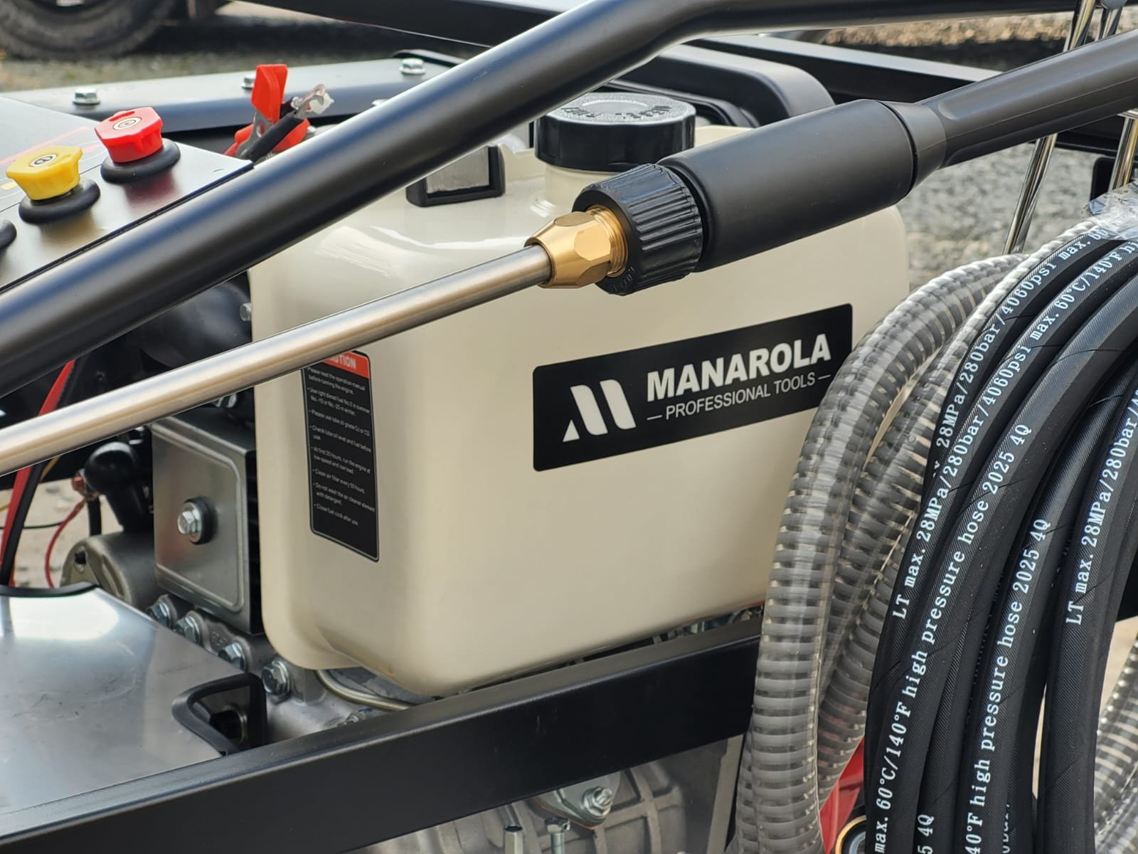 Manarola 10HP High Power Diesel Power Washer - Image 6