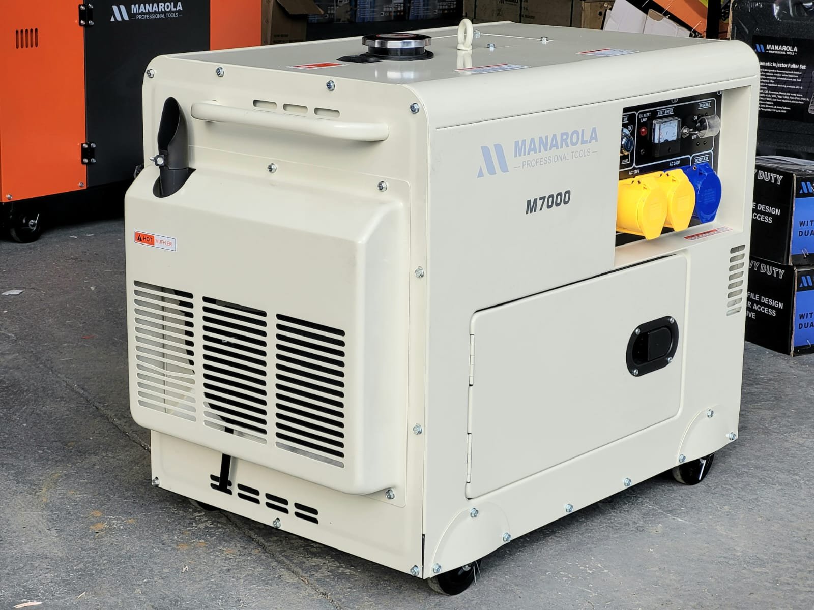 Manarola 5.0KW 7KVA Silent Diesel Generator