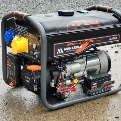 Manarola 3KW 3.5KVA Petrol Key Start Generator