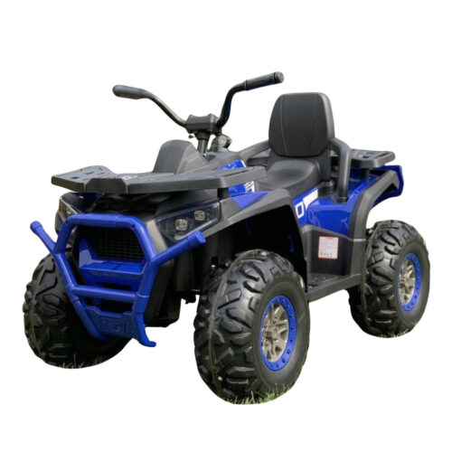 Desert Commander 24V Electric Ride On Quad Blue
