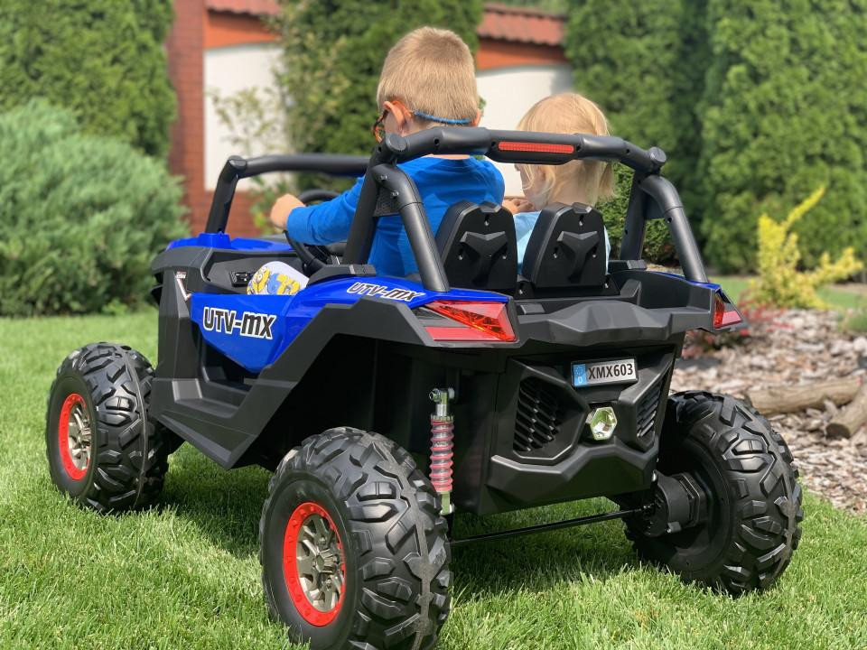 Ground Commander 24V Electric Ride On Buggy Blue 3 Ground Commander 24V Electric Ride On Buggy Blue - Image 3