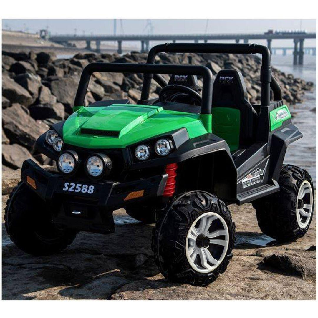 Ranch Wagon 24V Electric Ride On Buggy Green 2 Ranch Wagon 24V Electric Ride On Buggy Green - Image 2