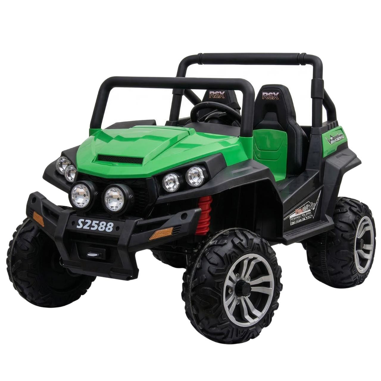 Ranch Wagon 24V Electric Ride On Buggy Green 1 Ranch Wagon 24V Electric Ride On Buggy Green