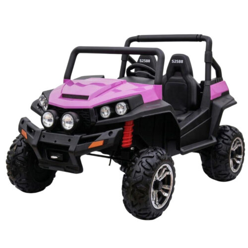 Ranch Wagon 24V Electric Ride On Buggy Pink