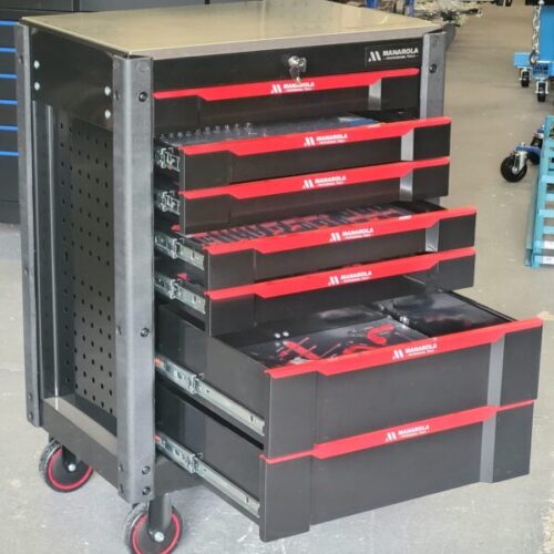 Manarola 7 Drawer 27″ Toolchest With Tools