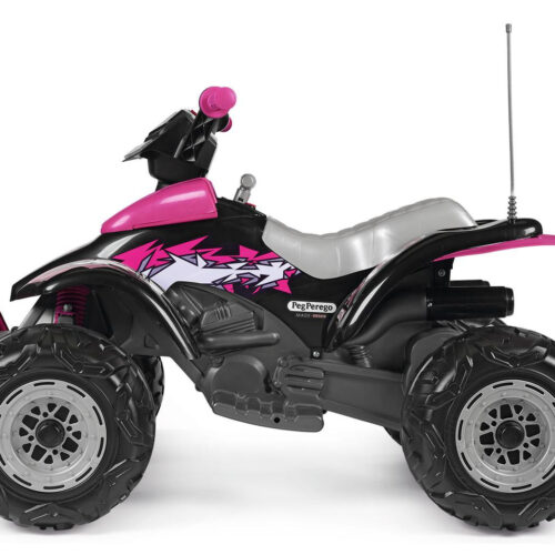 Peg Perego Corral T-Rex 330W Pink 12V Electric Ride On Quad