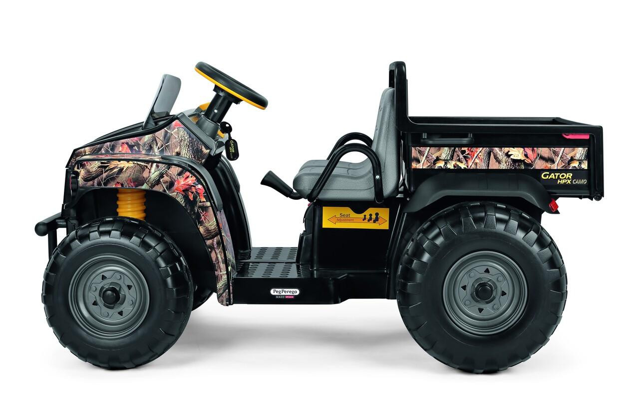 Peg Perego John Deere Gator HPX Camo 12V Electric Ride On 4 Peg Perego John Deere Gator HPX Camo 12V Electric Ride On - Image 4