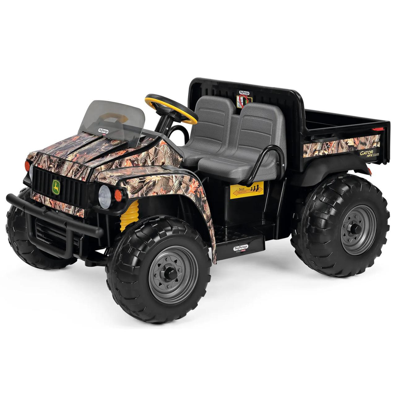 Peg Perego John Deere Gator HPX Camo 12V Electric Ride On 1 Peg Perego John Deere Gator HPX Camo 12V Electric Ride On