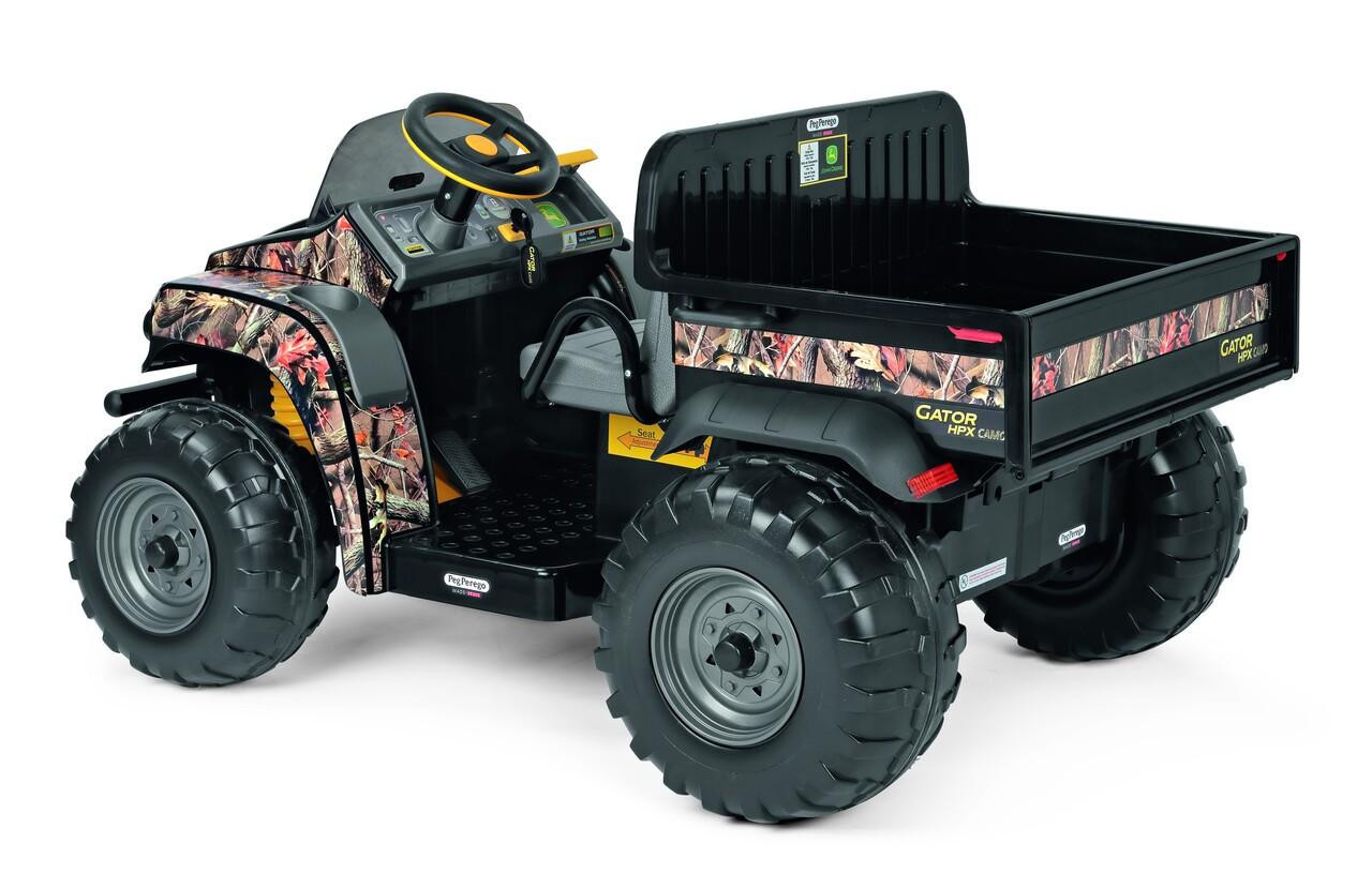 Peg Perego John Deere Gator HPX Camo 12V Electric Ride On 2 Peg Perego John Deere Gator HPX Camo 12V Electric Ride On - Image 2