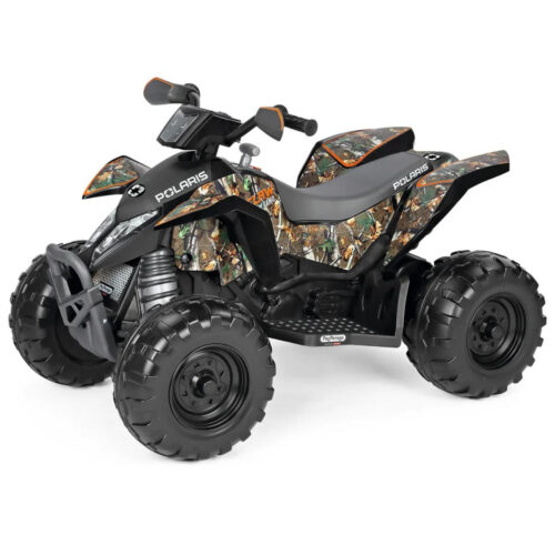 Peg Perego Polaris Outlaw 330W Camo 12V Ride On Quad