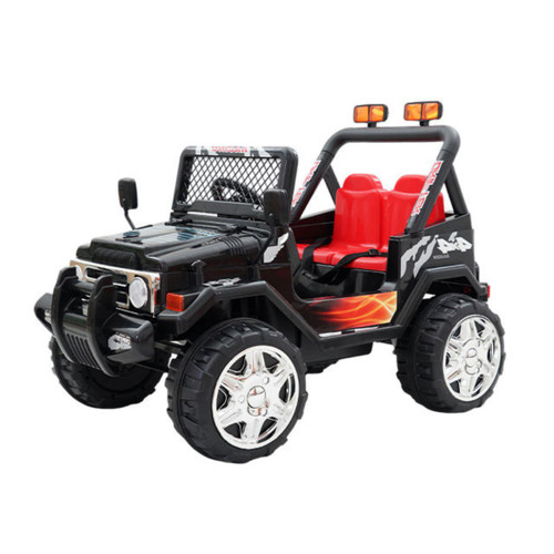 Drifter Raptor Powerful 12V Electric Ride On Jeep Black
