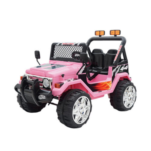 Drifter Raptor Powerful 12V Electric Ride On Jeep Pink