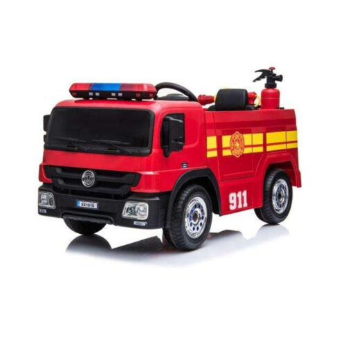 Fire Engine 12V Electric Ride On Truck Red