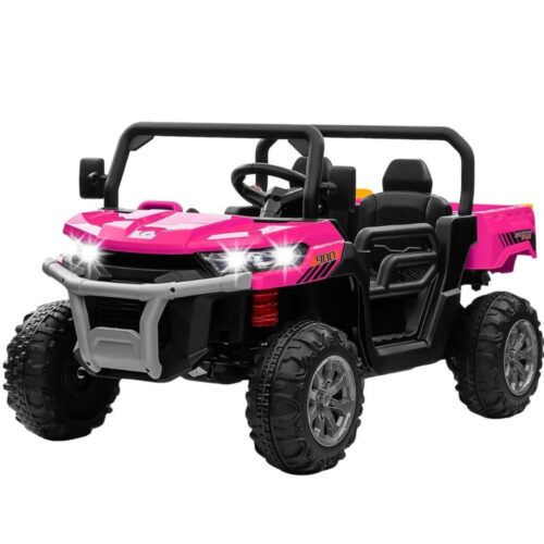 AgriBuddy With Rear Tipper 12V Electric Ride On Buggy Pink
