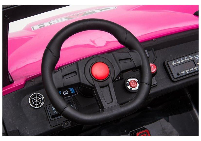 Clash XL 24V Electric Ride On Buggy Pink 5 Clash XL 24V Electric Ride On Buggy Pink - Image 5