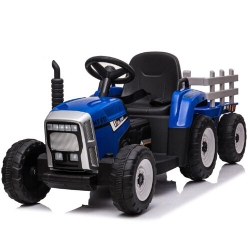 MX Blue 12V Electric Tractor Trailer
