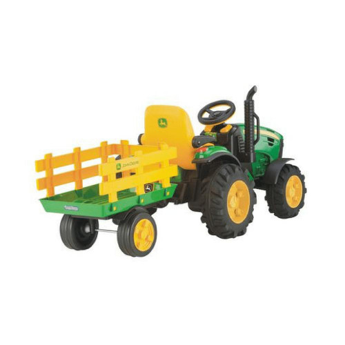 Peg Perego John Deere Ground Force Tractor & Trailer (12 Volt) 3 Peg Perego John Deere Ground Force Tractor & Trailer (12 Volt) - Image 3