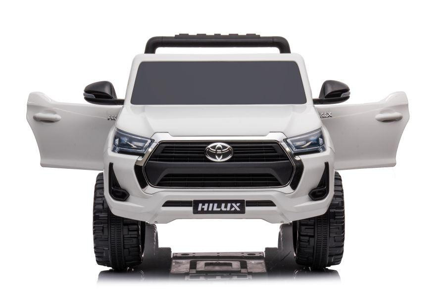 Toyota Hilux 12V Electric Ride On Jeep White 1 Toyota Hilux 12V Electric Ride On Jeep White