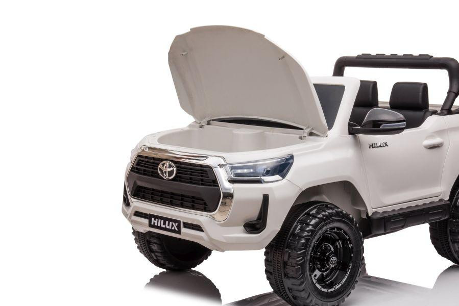Toyota Hilux 12V Electric Ride On Jeep White 4 Toyota Hilux 12V Electric Ride On Jeep White - Image 4